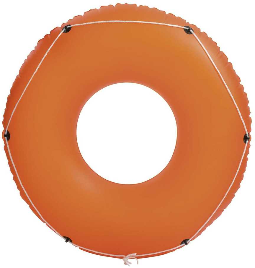 Didelis oranžinis plaukimo ratas, 119 cm, „Bestway 36120“