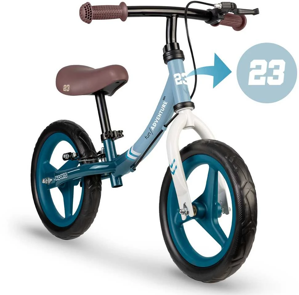 Ricokids „Fun Adventure“ vaikiškas balansinis dviratis