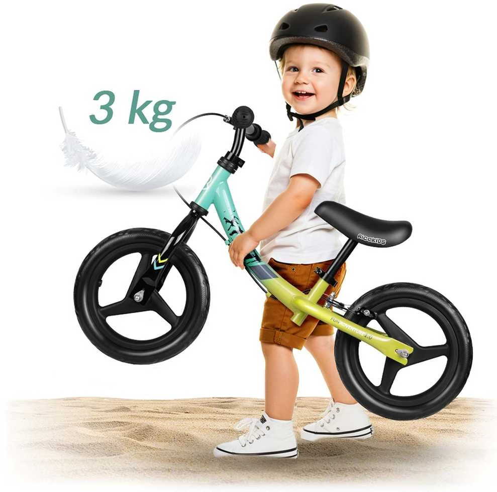 Ricokids „Fun Adventure“ vaikiškas balansinis dviratis
