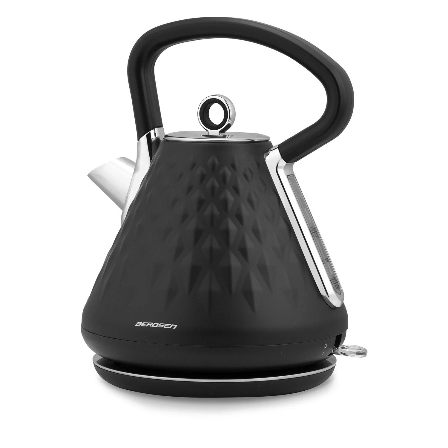 Berdsen BD-700 elektrinis juodas virdulys, 1,7 l