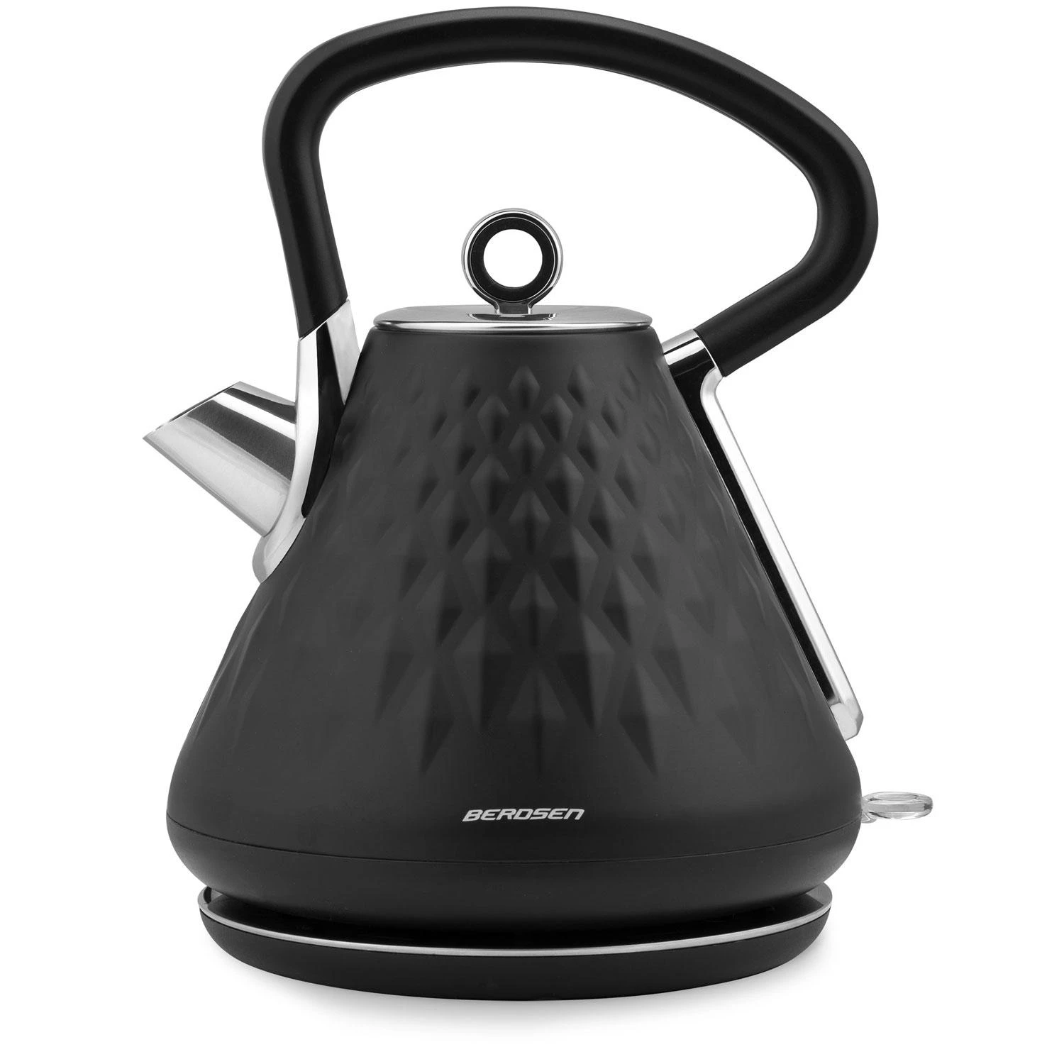 Berdsen BD-700 elektrinis juodas virdulys, 1,7 l