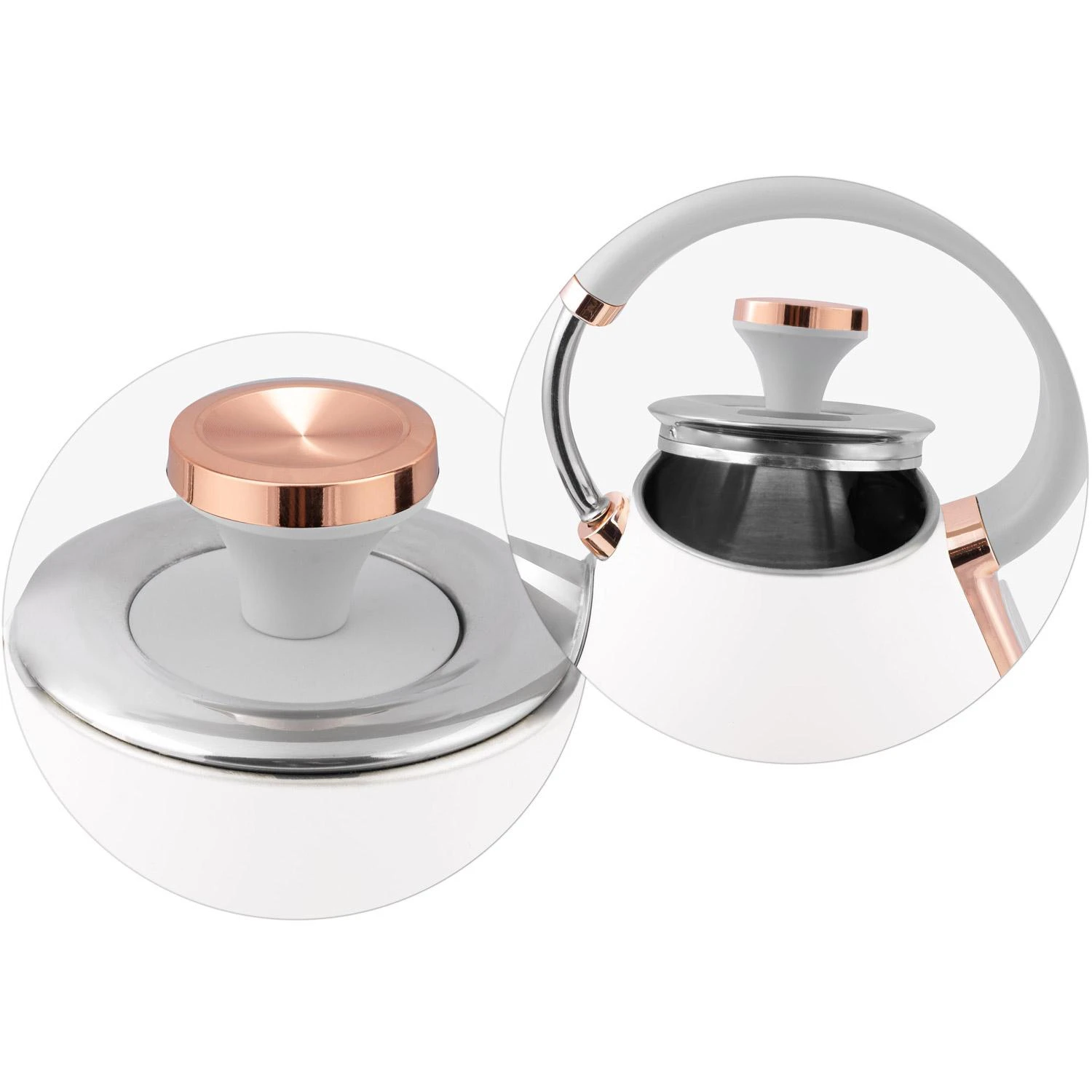 Berdsen Elektrinis virdulys su termometru 1,7 l BD-701 - baltas