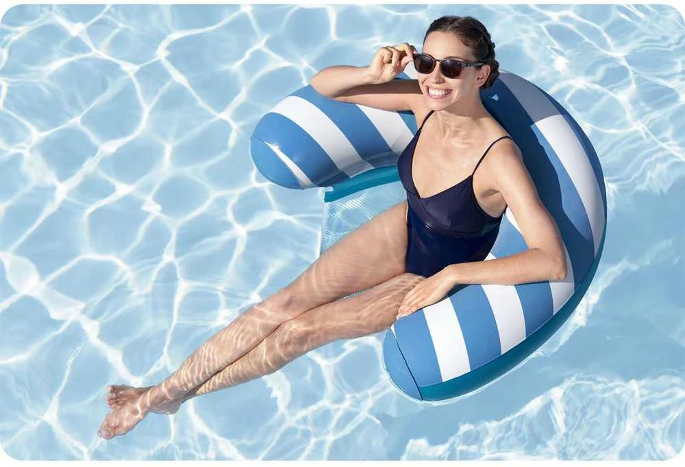 Pripučiama plaukimo kėdė „Comfort Plush“, „Bestway“, 43852