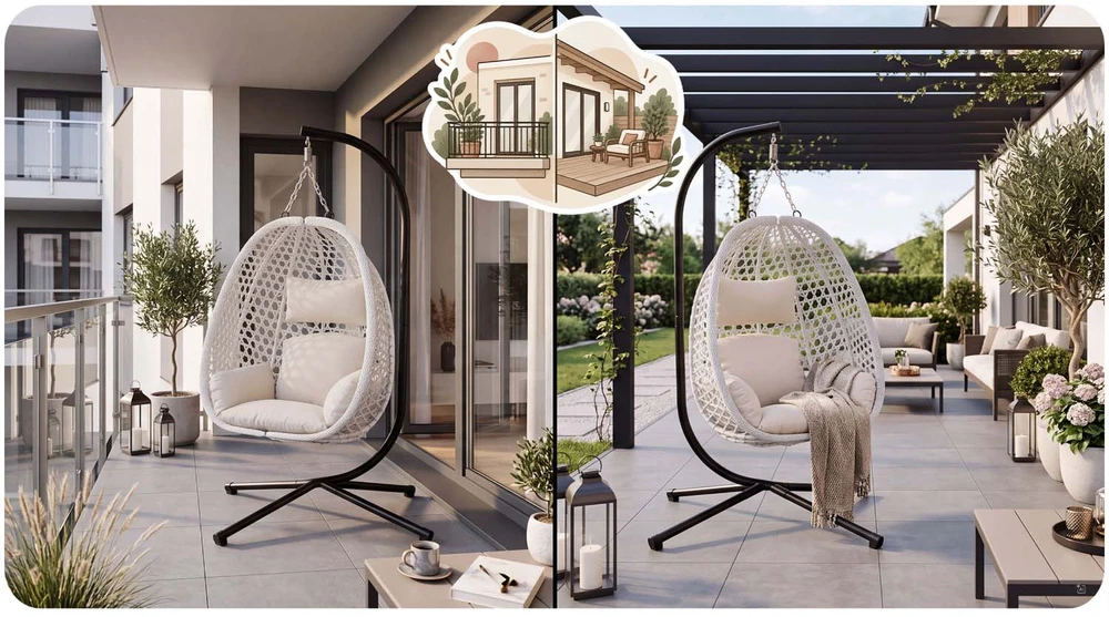 Pakabinama sodo kėdė Veneziana Sofotel 290600