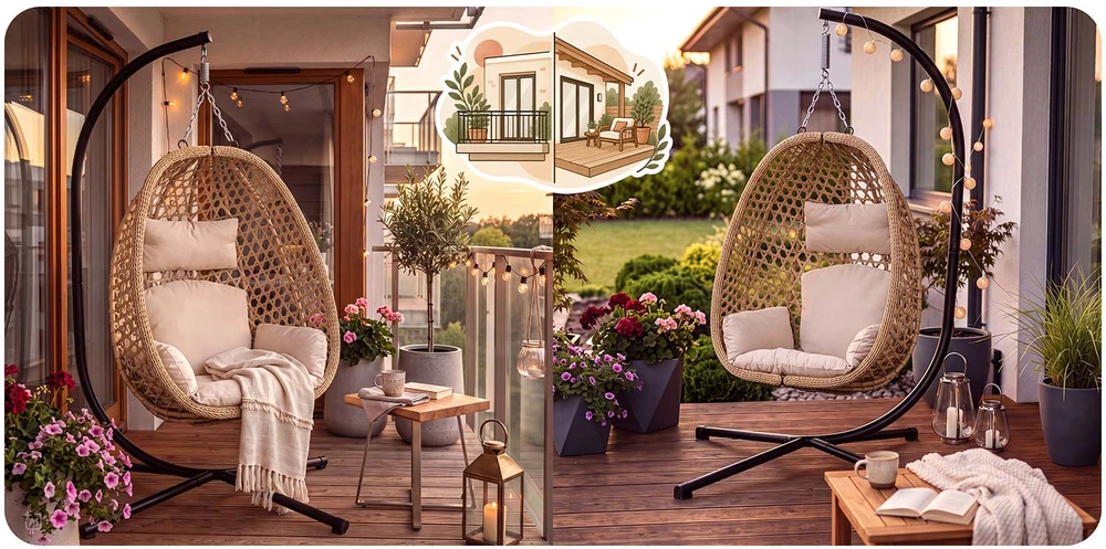 Pakabinama sodo kėdė Veneziana Sofotel 290601