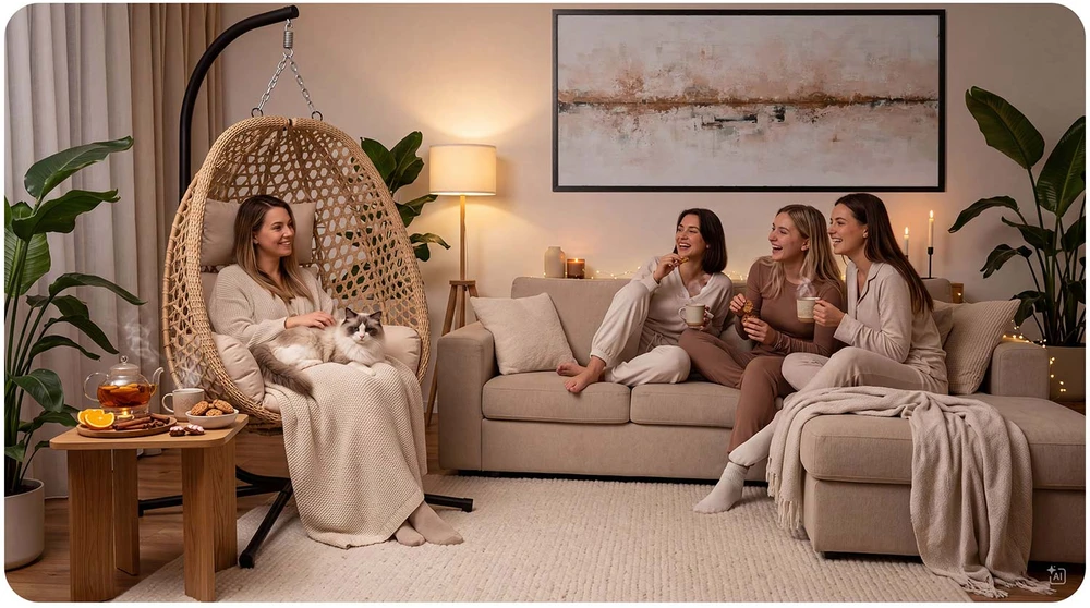 Pakabinama sodo kėdė Veneziana Sofotel 290601