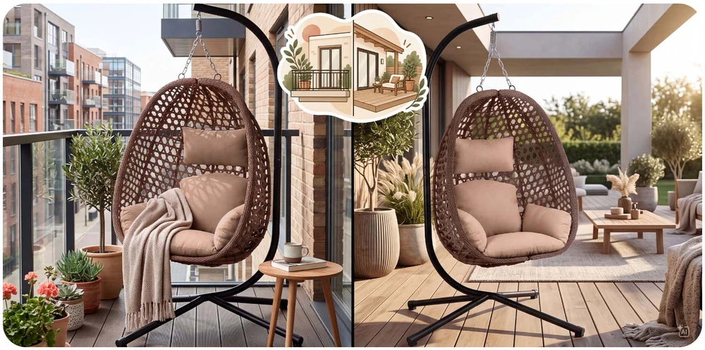 Pakabinama sodo kėdė Veneziana Sofotel 290603