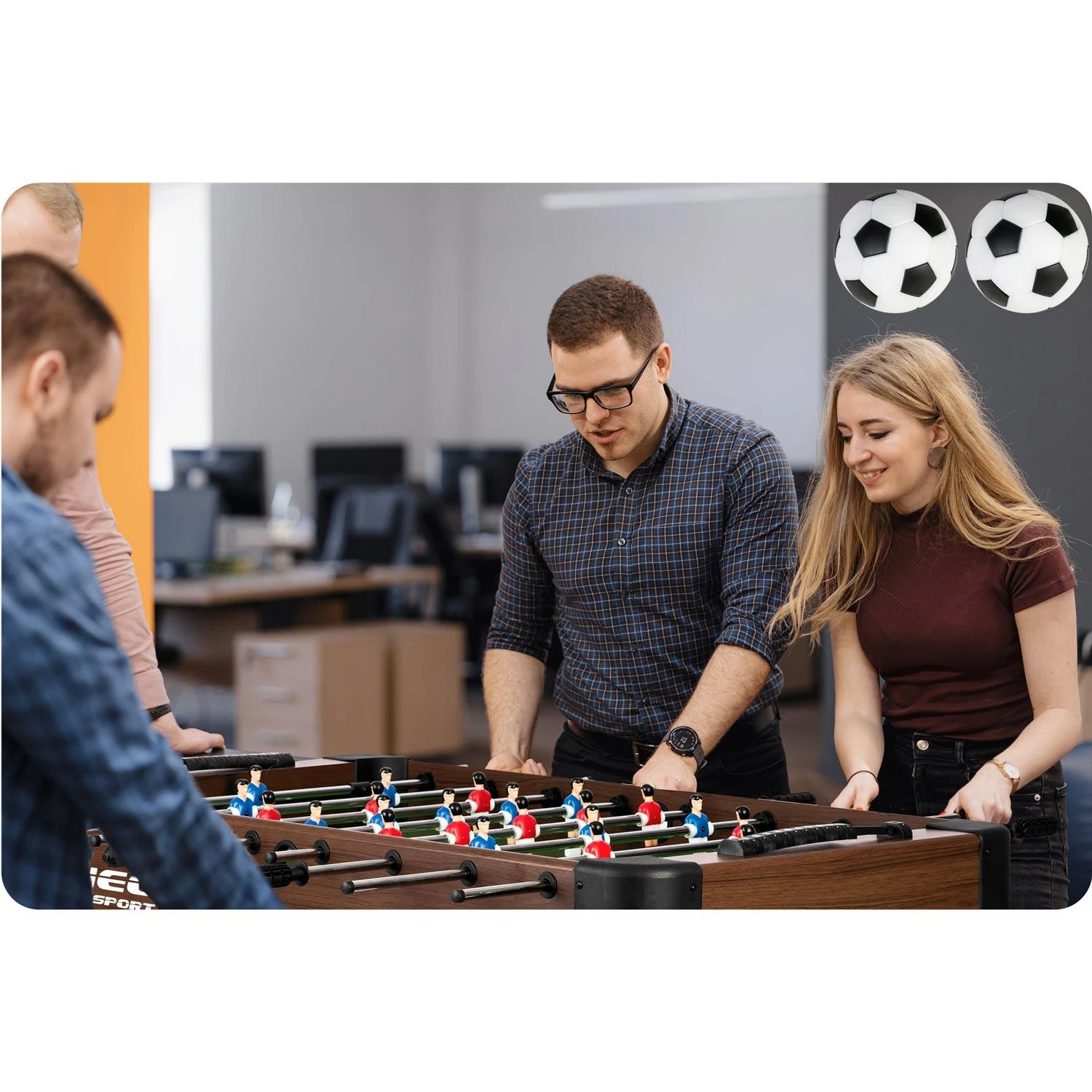 Futbolo kamuoliukai 32 mm - 2 vnt