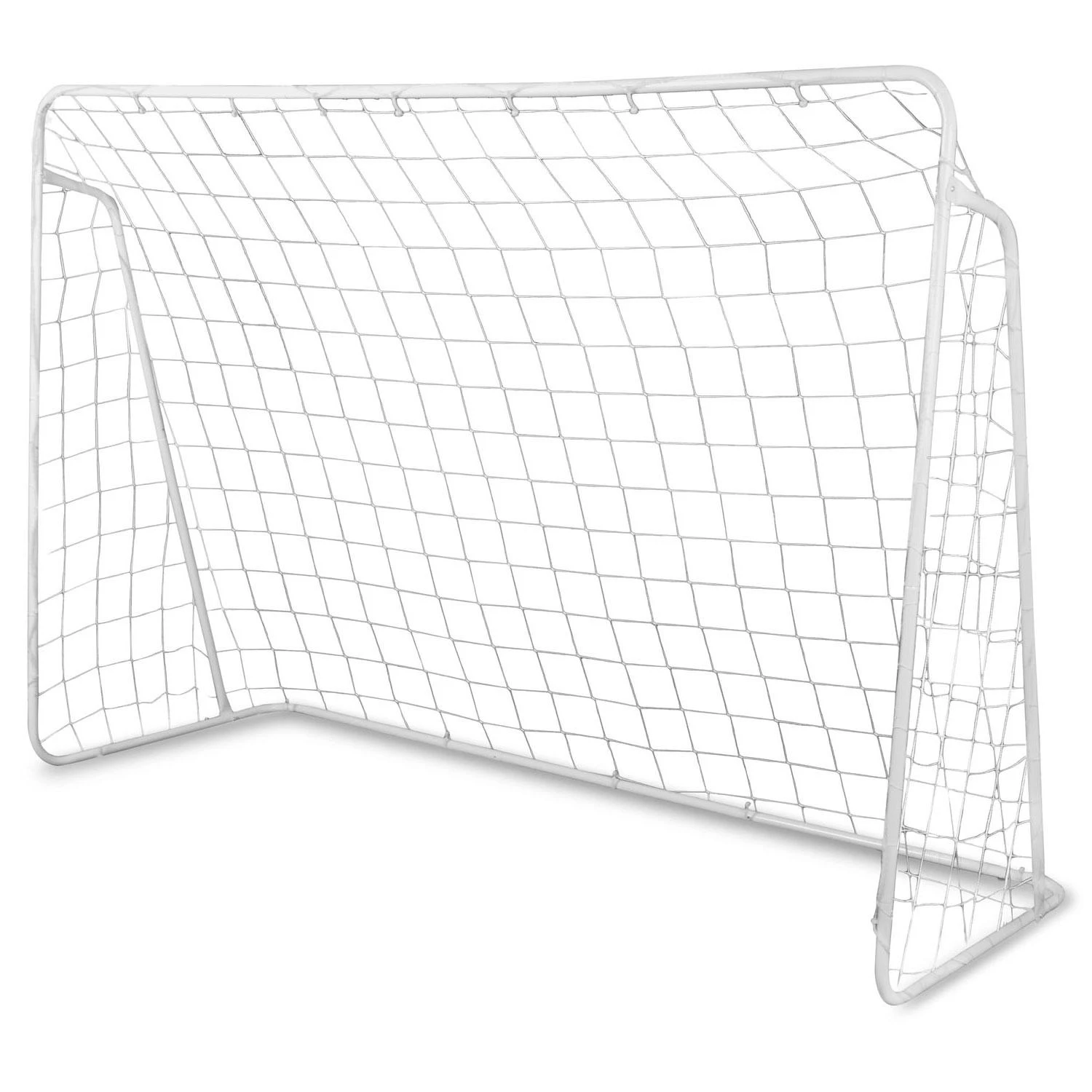 Neo-Sport Futbolo vartai 245 x 155 x 80 cm su taikiklio kilimėliu