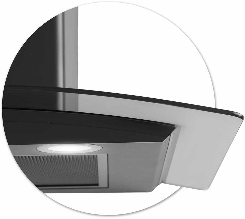 Berdsen BT-216 juodas 60 cm virtuvinis gartraukis