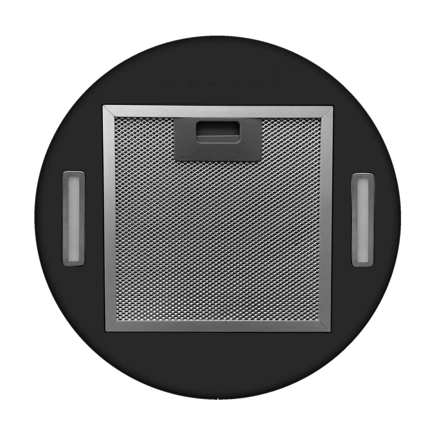 Pakabinamas šviestuvas Berdsen juodas ištraukiamas virtuvinis gartraukis 35 cm BT-221