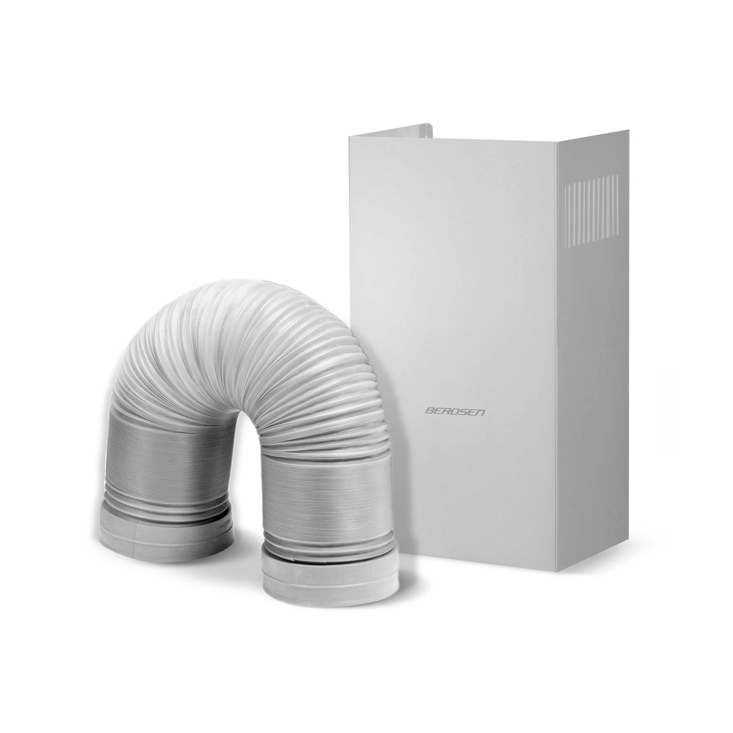 Berdsen Juodas 60 cm kamininis gartraukis Inox BT-209
