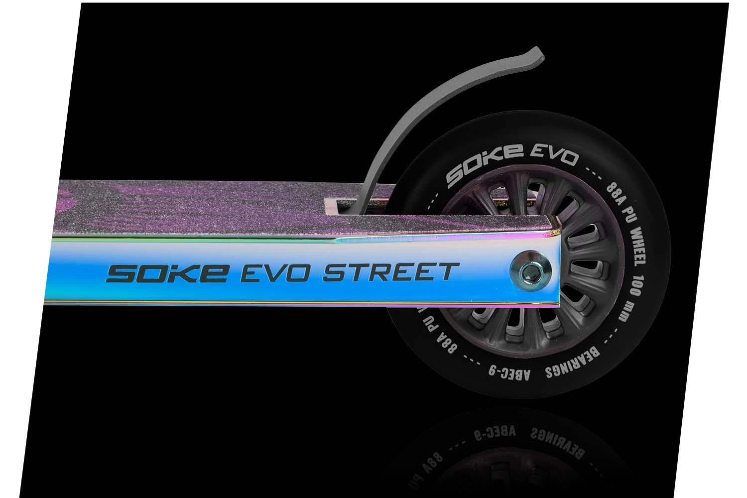 Triukinis paspirtukas SOKE EVO | street neochrome