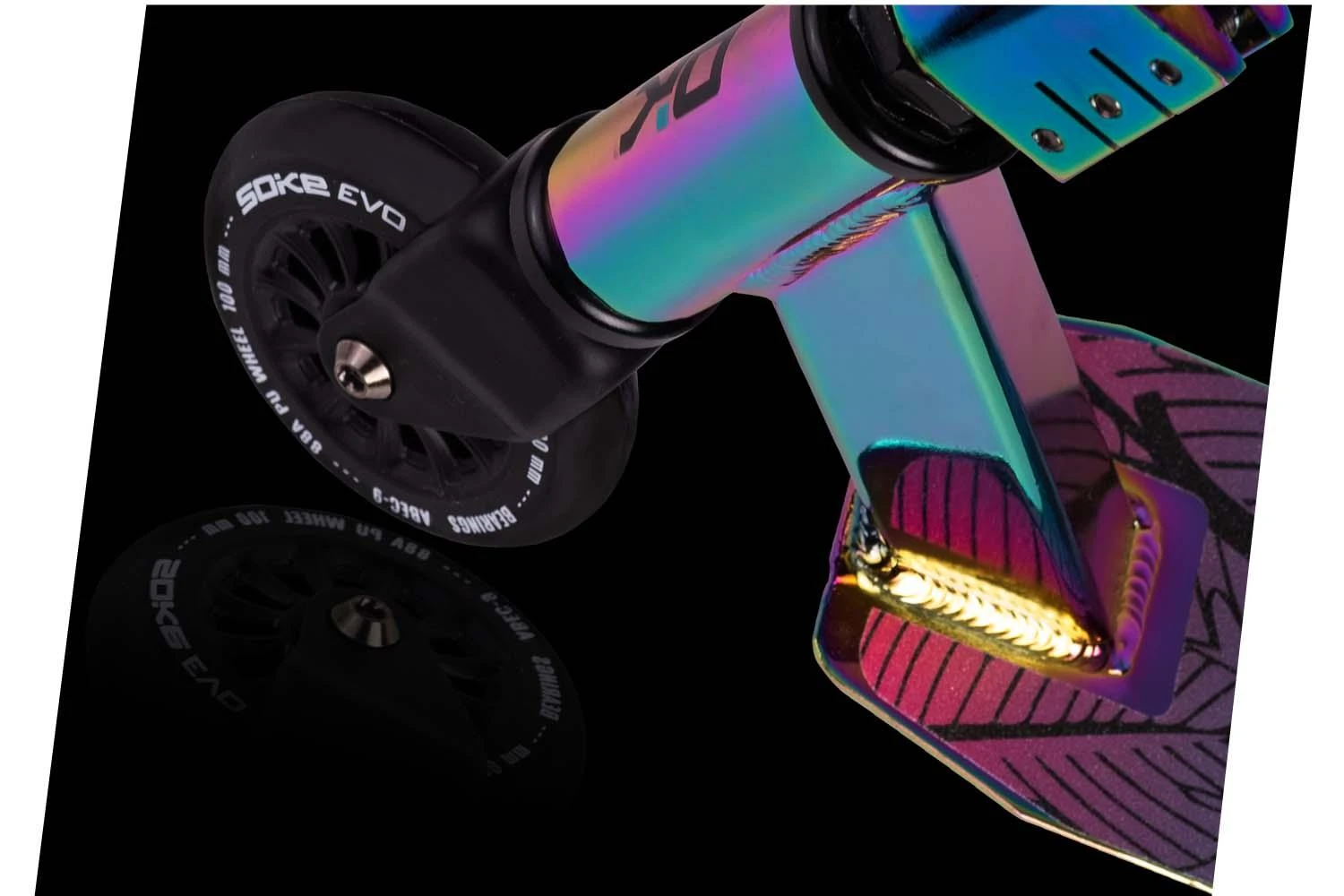 Triukinis paspirtukas SOKE EVO | street neochrome