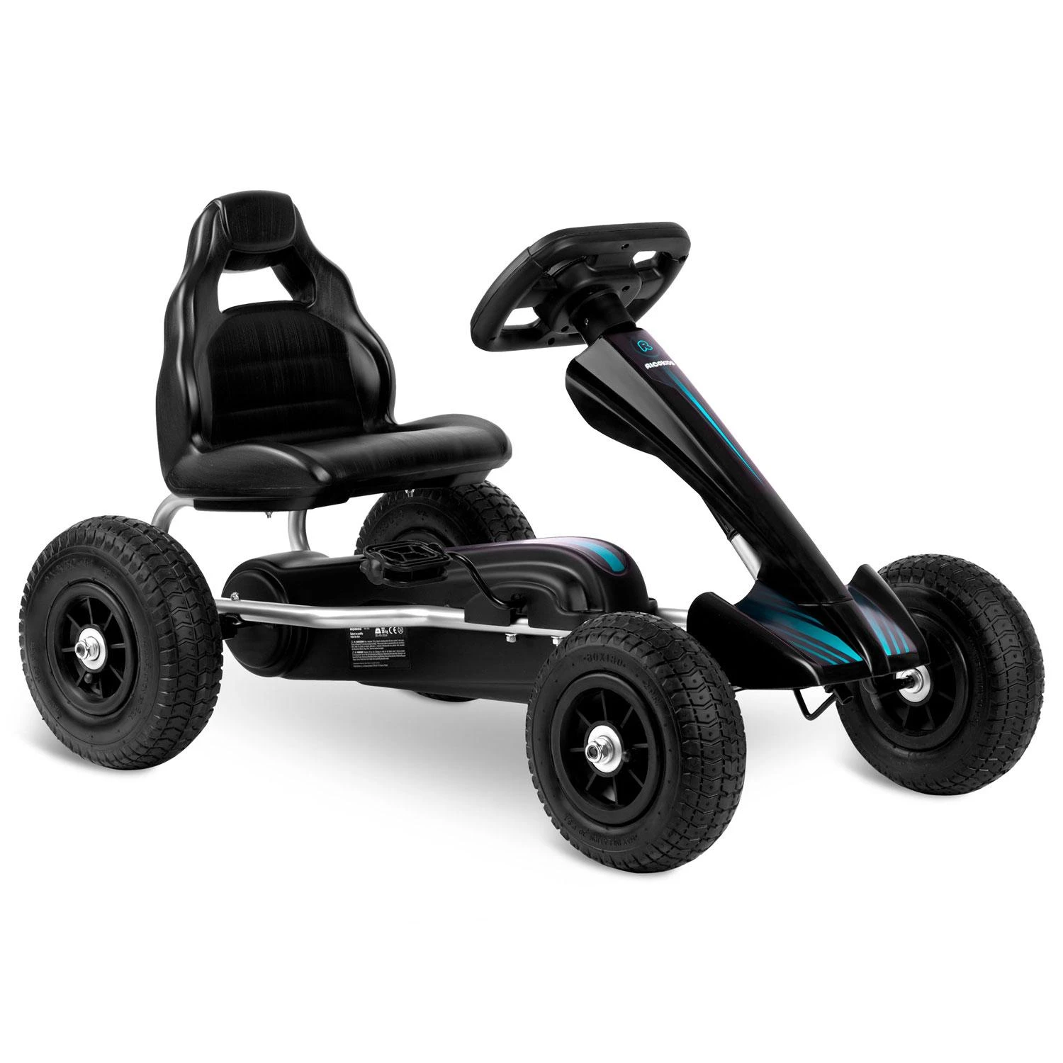 Vaikiškas pedalais minamas kartingas, Ricokids