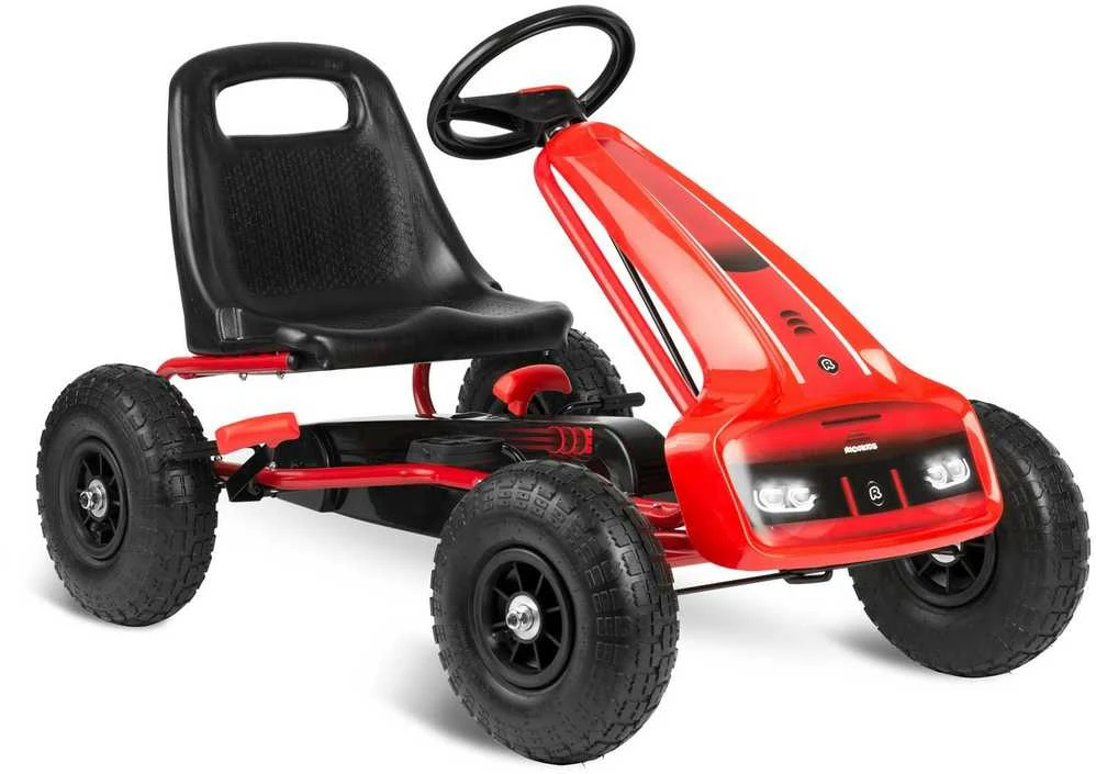 Vaikiškas pedalinis gokartas RK-593 raudonas