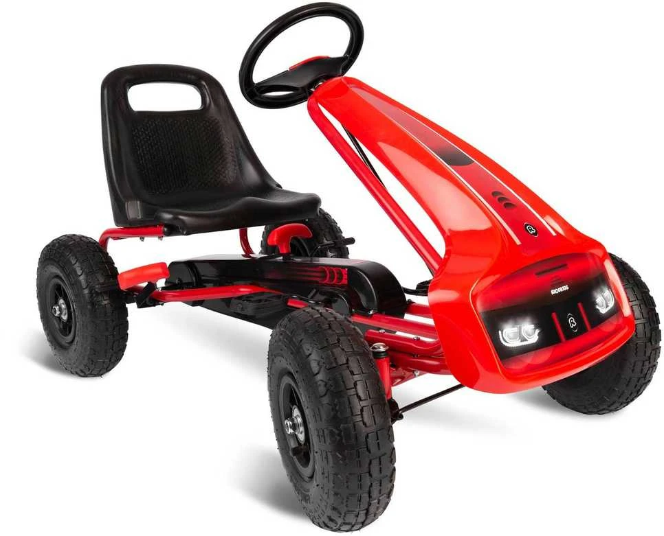 Vaikiškas pedalinis gokartas RK-593 raudonas