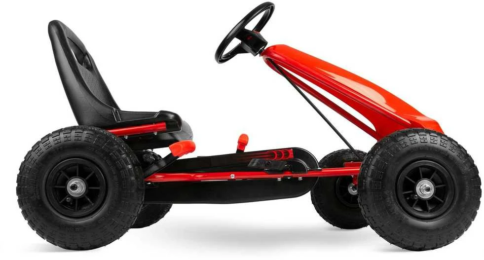Vaikiškas pedalinis gokartas RK-593 raudonas