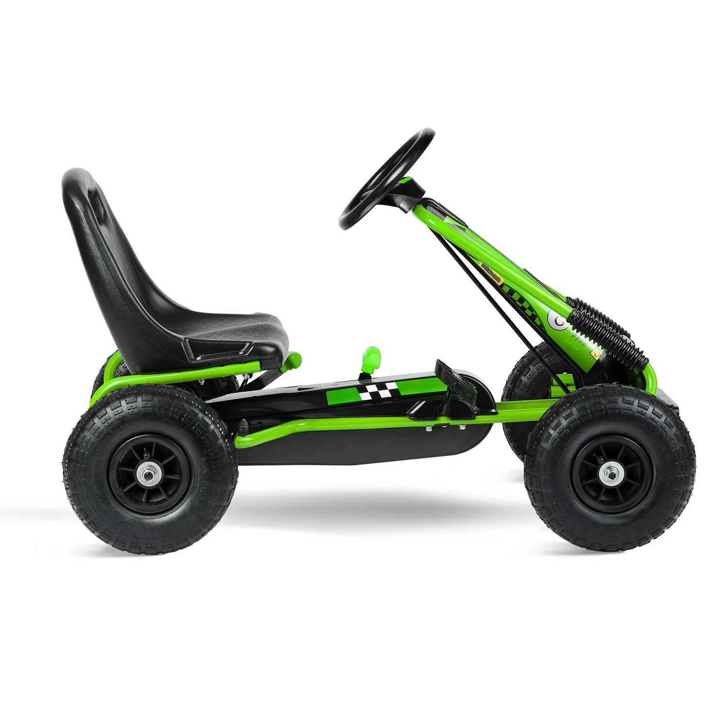 Ricokids Vaikiškas pedalinis gokartas RK-594 žalias