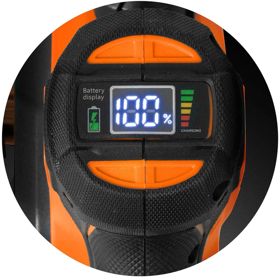 Akumuliatorinis grandininis pjūklas 2x2,0 Ah PRO 10" 8" Humberg HM-437