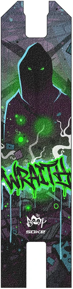 Šlifavimo juosta ekstremalaus važiavimo paspirtukui Soke Griptape 52x13cm Wraith