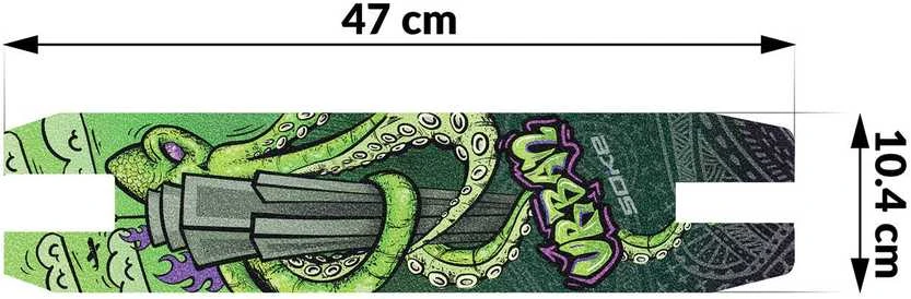 Grip juostos švitrinis popierius Evo paspirtukui - Octopus