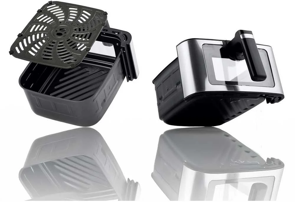 Bealiejė gruzdintuvė Berdsen BD-655, 6,5 l, 1700 W, juoda