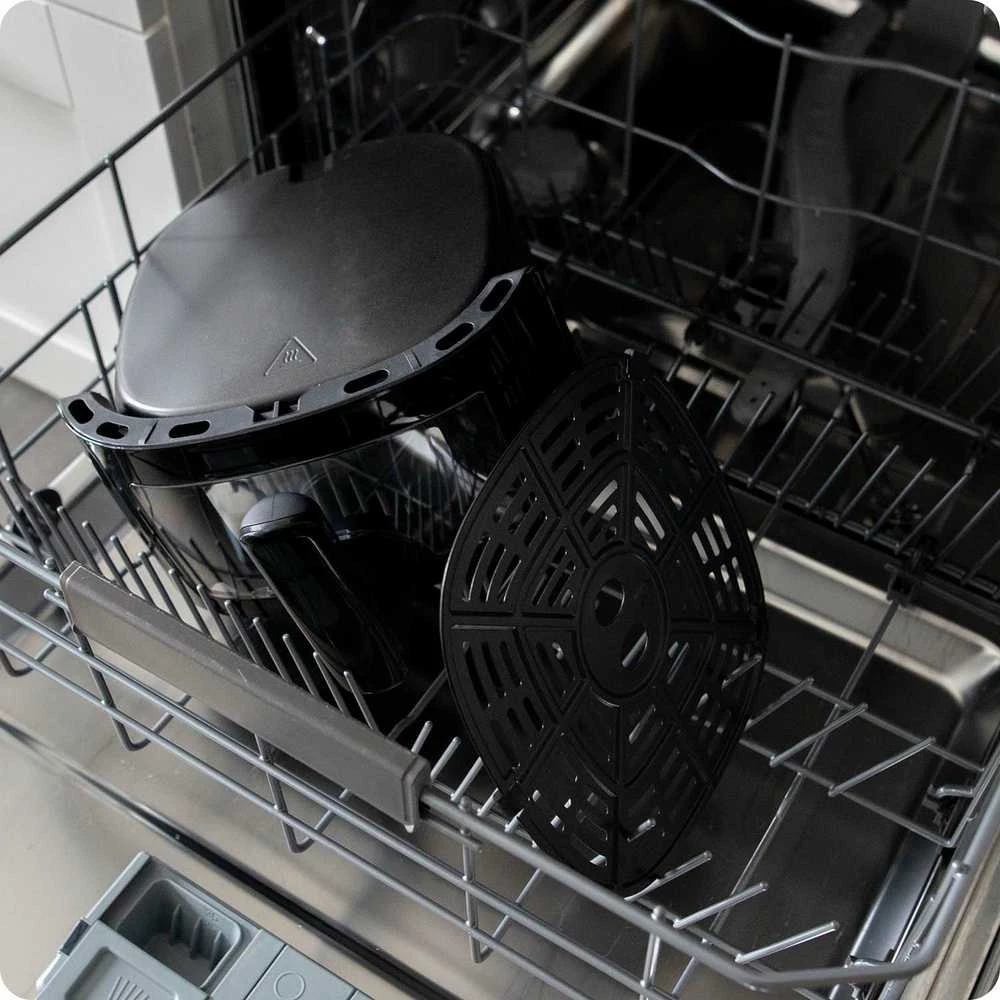 Berdsen BD-658 juoda 4 l bealiejė oro gruzdintuvė 1500 W