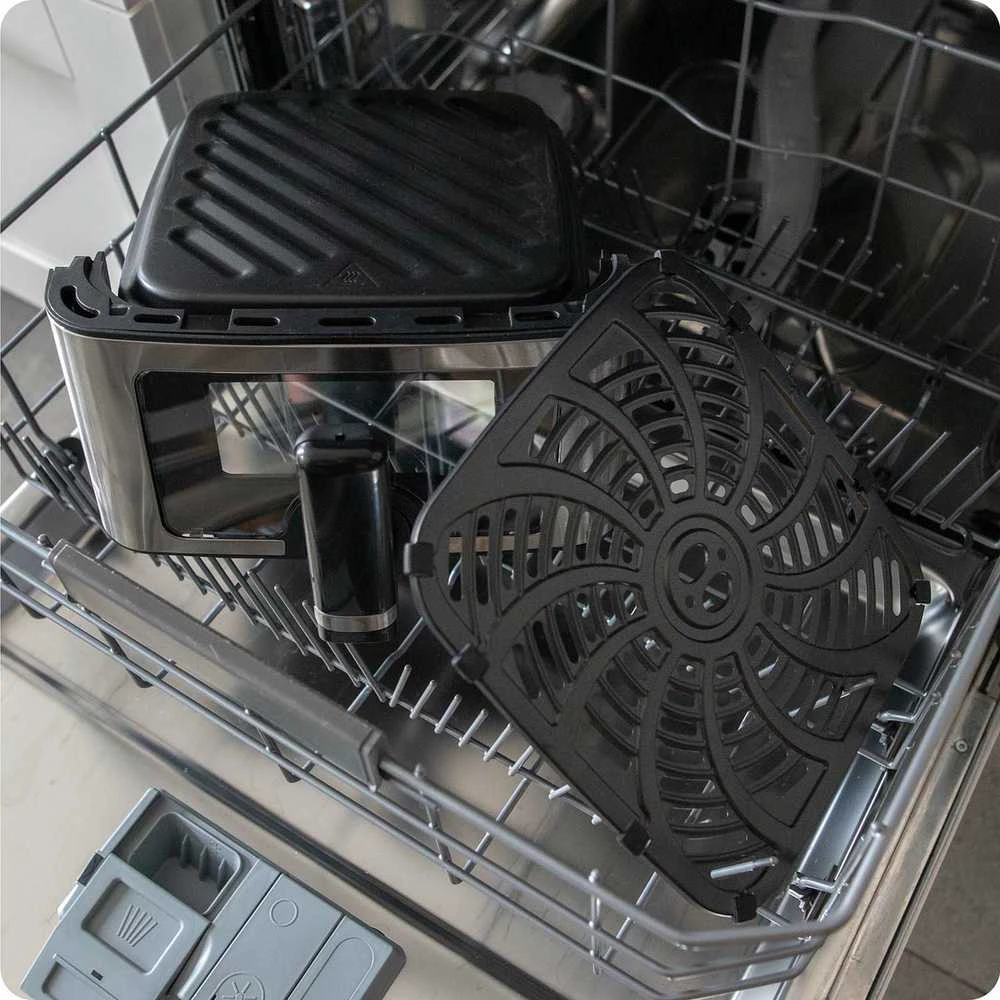 Bealiejė gruzdintuvė Berdsen BD-655, 6,5 l, 1700 W, juoda