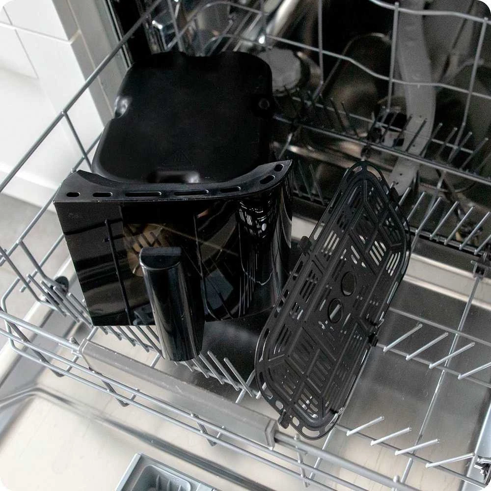 Berdsen Didelės talpos gruzdintuvė be aliejaus, 10.2L dviejų zonų karšto oro gruzdintuvė, 1700W XL gruzdintuvė šeimai, sveikas maisto gaminimas be riebalų, daugiafunkcinis virtuvės prietaisas