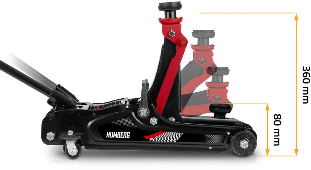 Humberg HM-380 automobilinis 2,5 t keltuvas