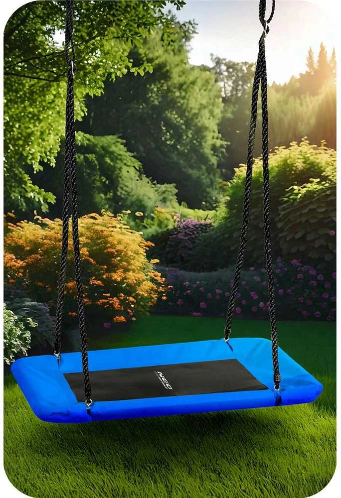 Stačiakampės gandro lizdo sūpynės Neo-Sport Swingo 110 x 70 cm