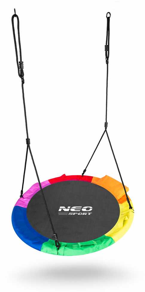 Neo-Sport Swingo XXL Vaikiškos sūpynės, įvairiaspalvės, 95 cm