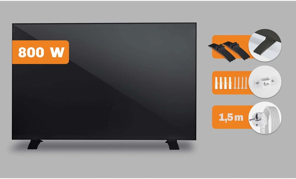 Infraraudonųjų spindulių šildytuvas infraraudonųjų spindulių šildytuvas 800 W Berdsen BD-986