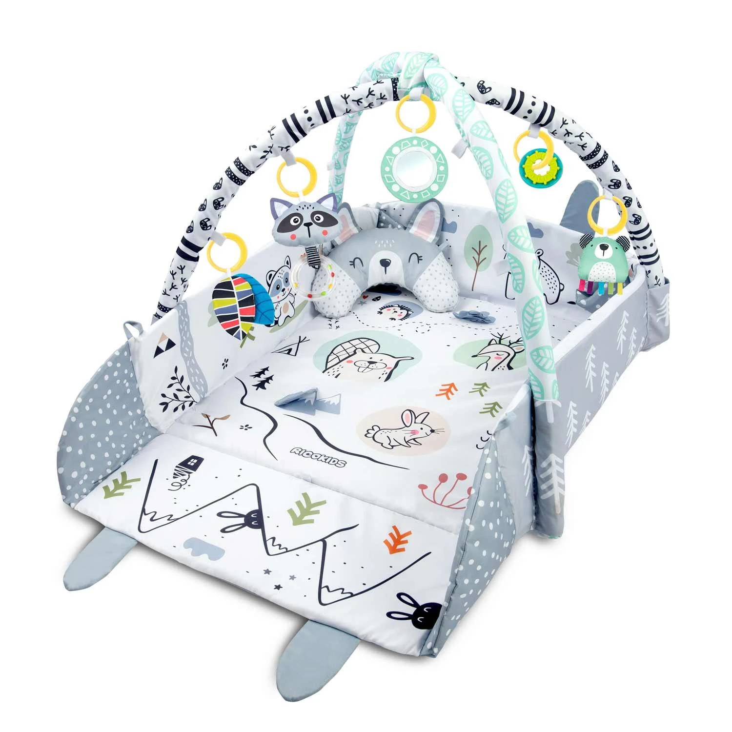 Lavinamasis kilimėlis Ricokids Triušis, 110 x 100 cm