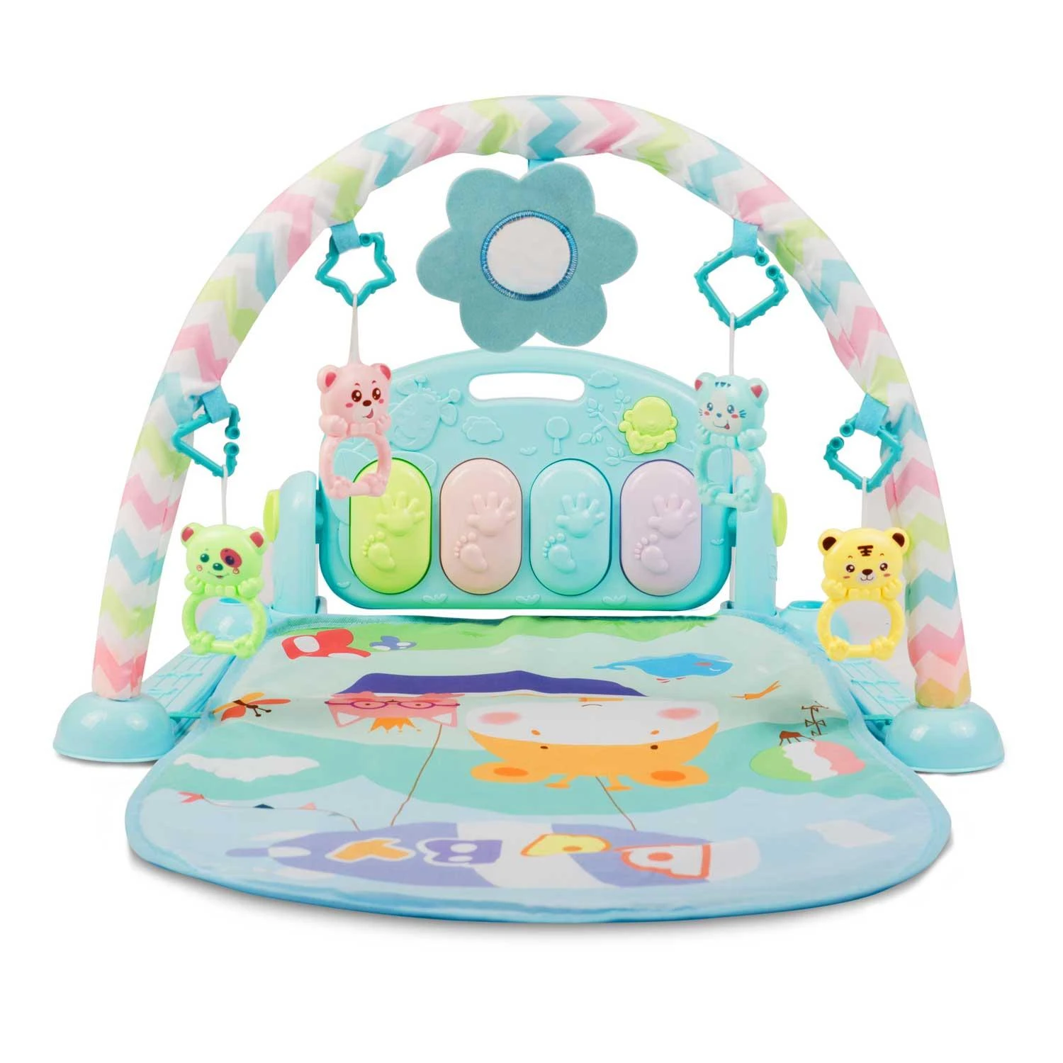 Interaktyvus edukacinis kilimėlis „Ricokids“ su pianinu – 7314