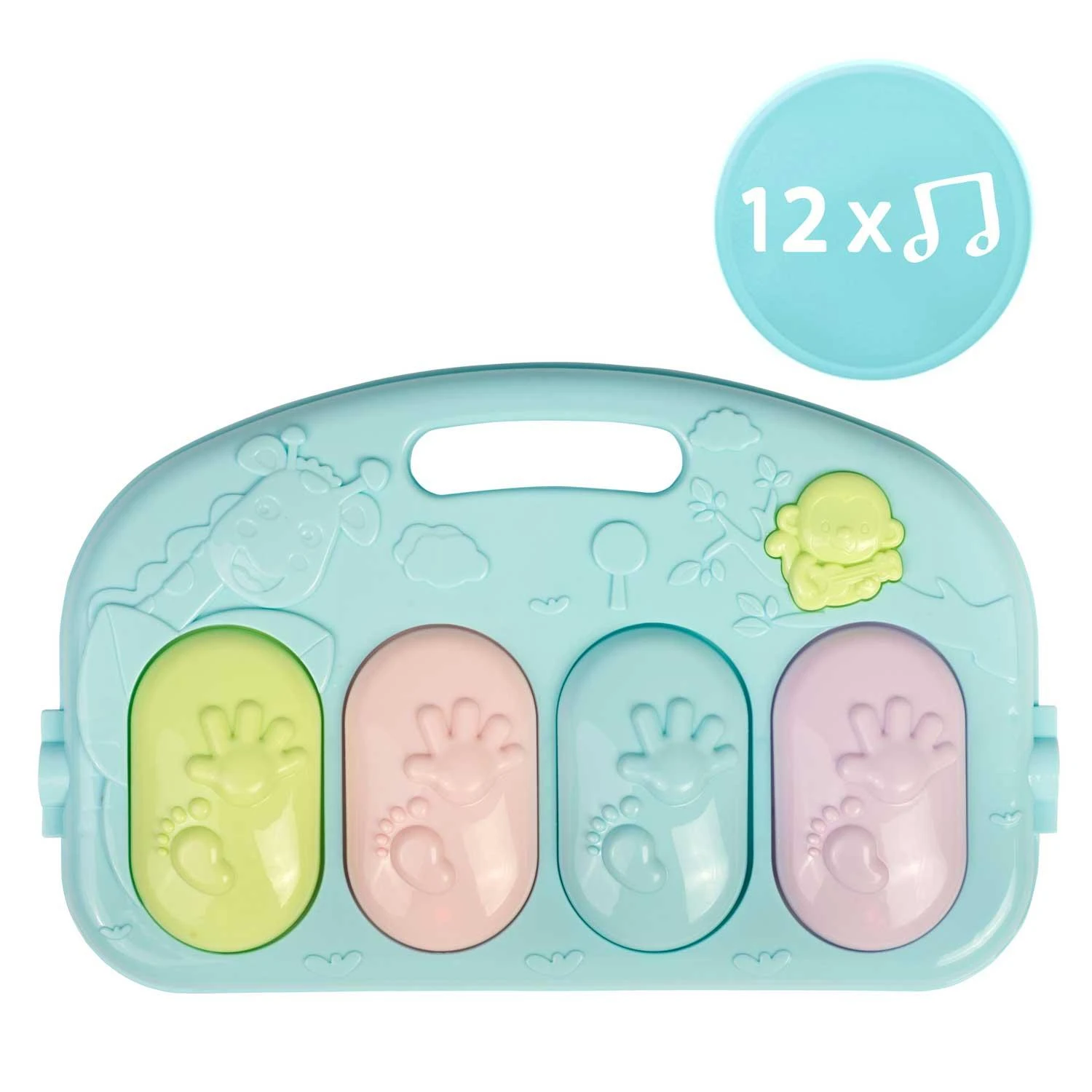 Interaktyvus edukacinis kilimėlis „Ricokids“ su pianinu – 7314