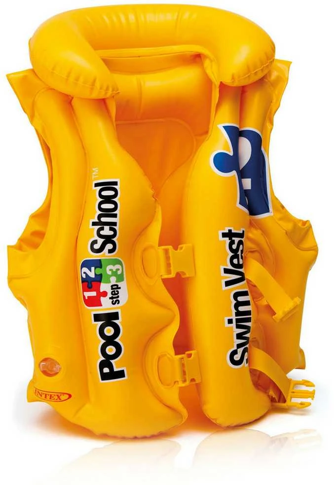 Intex Deluxe Swim Vest Pool School 58660EU Geltona