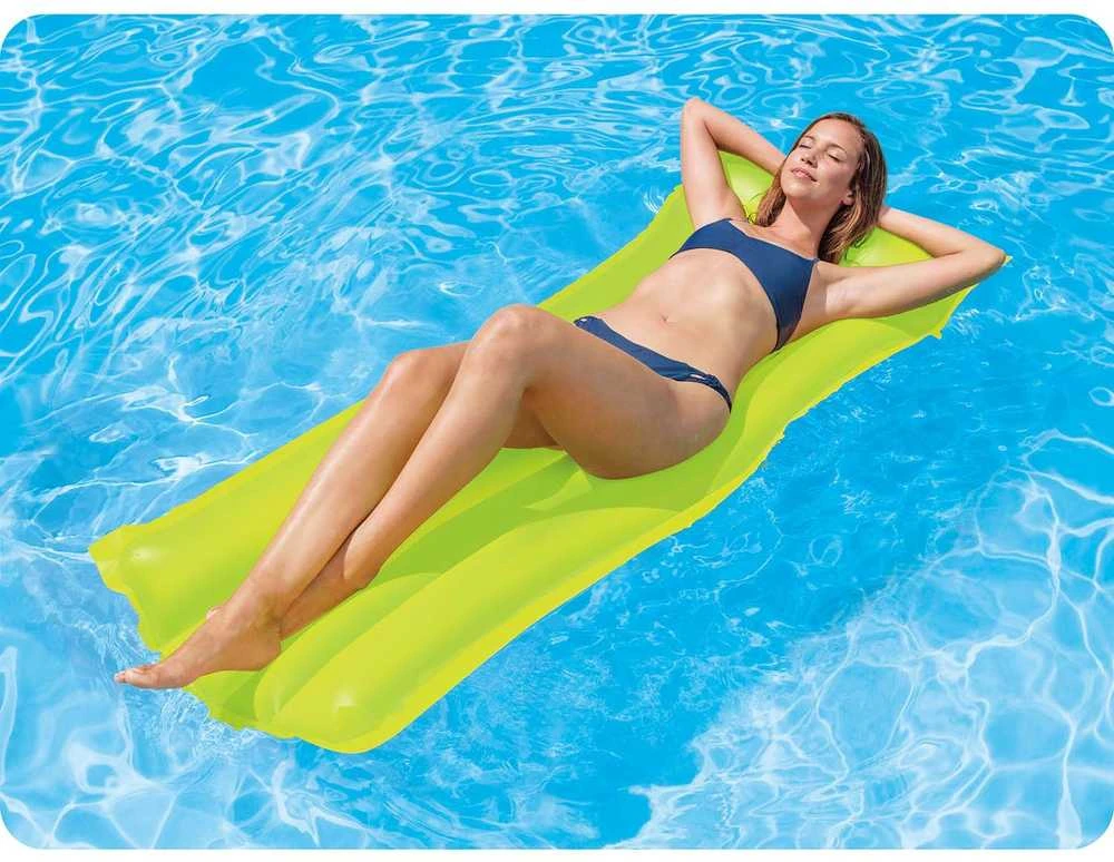 Intex 59717 geltonas plaukimo čiužinys