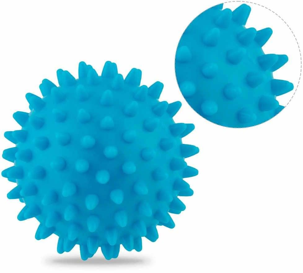 Masažo ir fitneso kamuolys 7,5 cm NS-957 mėlynas