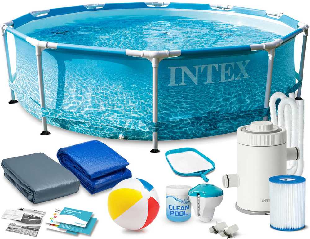 Intex 28208 305x76 cm 16in1 rėminis baseinas