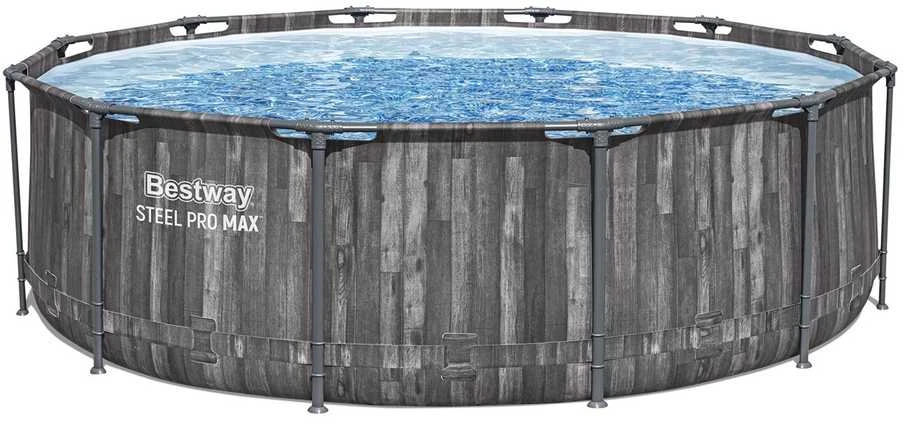 Rėminis baseinas 12FT 366x100 cm Plieninis Pro Max BESTWAY