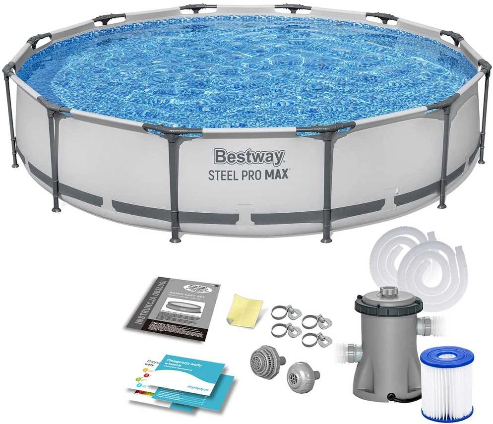 Bestway karkasinis baseinas 366cm Steel Pro Max (56416)