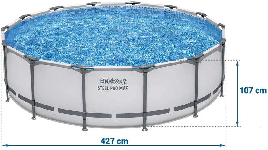 Karkasinis baseinas Bestway Steel Pro Max 56950, 427 x 107 cm