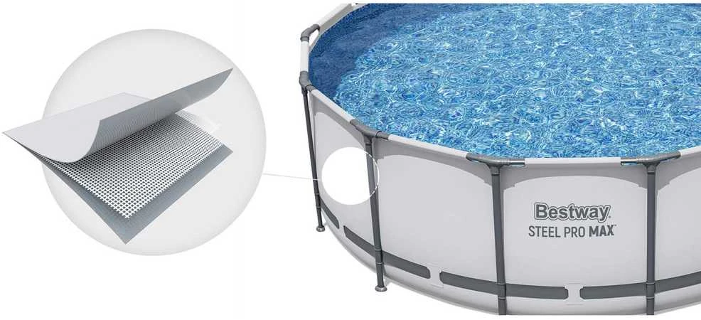 Rėminis baseinas 14 FT 427 x 122 cm STEEL PRO MAX BESTWAY
