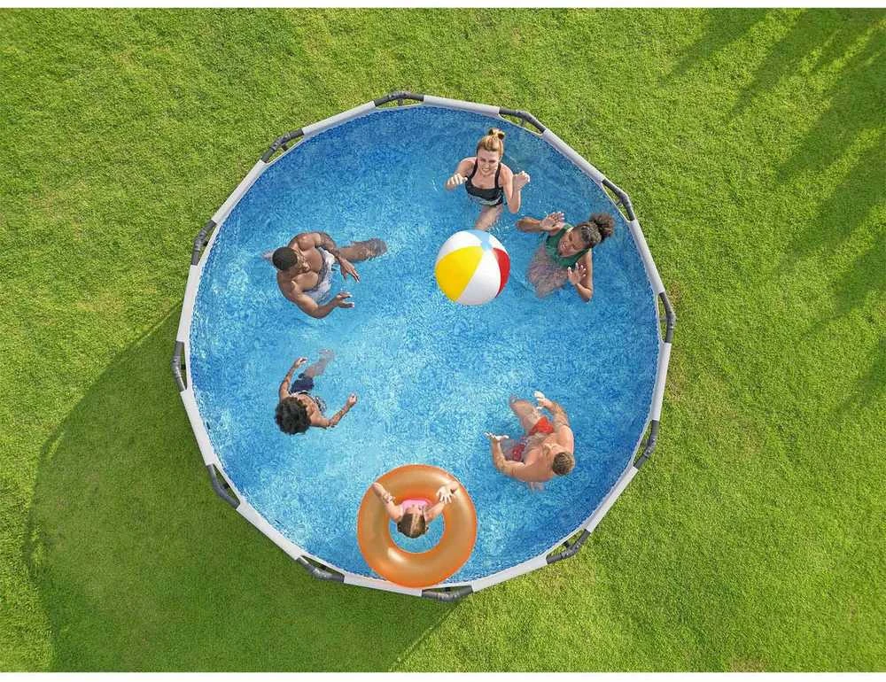 „BestWay Pool Steel Pro MAX“ baseino komplektas, apvalus, 366 x 100 cm