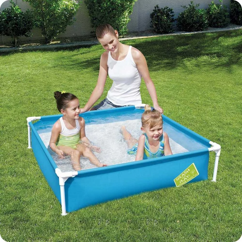 Rėminis baseinas vaikams 122x122cm BESTWAY