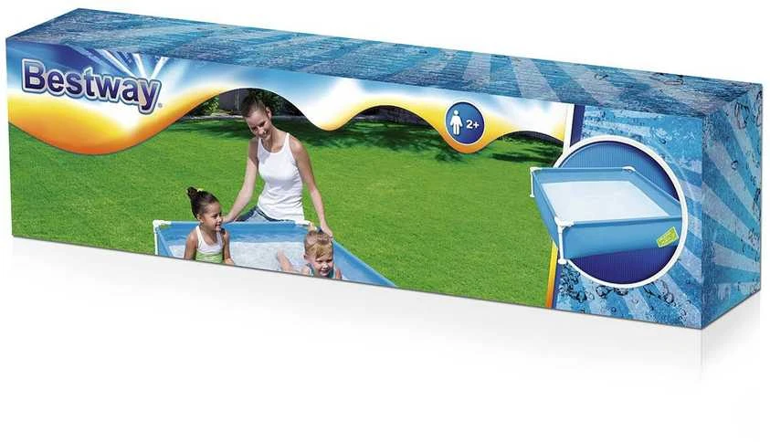 Rėminis baseinas vaikams 122x122cm BESTWAY