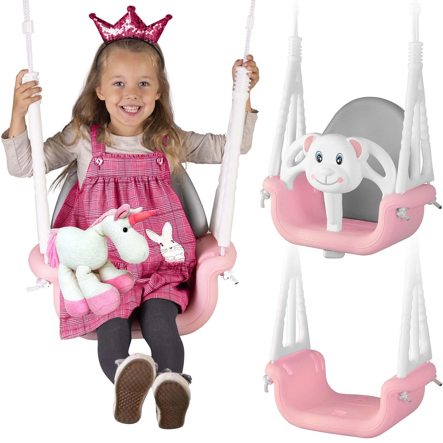 Vaikiškos sūpynės Ricokids 3in1 Teddy