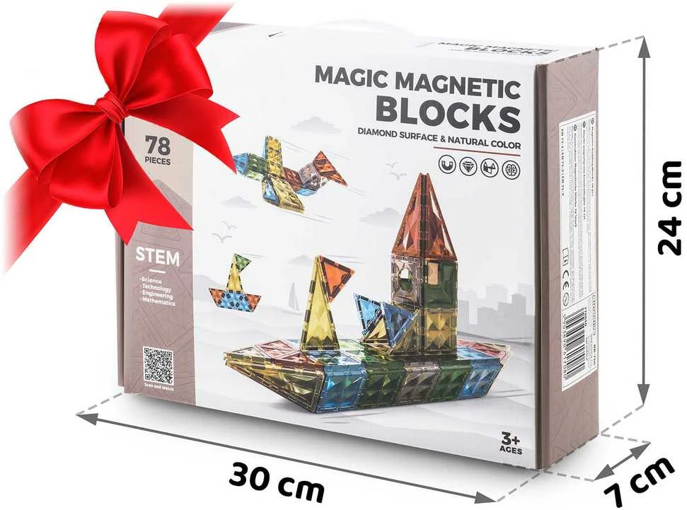 Ricokids RK-766 magnetiniai blokeliai